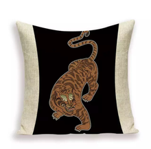 Load image into Gallery viewer, asian tiger cushion covers
