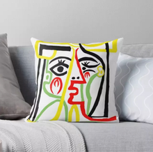 Load image into Gallery viewer, Picasso Printed Cushion Covers
