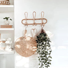 Load image into Gallery viewer, Handmade Rattan Clothes Hanger
