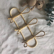 Load image into Gallery viewer, Handmade Rattan Clothes Hanger
