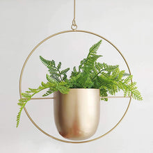 Load image into Gallery viewer, Hanging Metal Flower Pot
