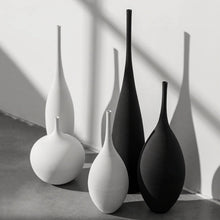 Load image into Gallery viewer, Minimalist Flute Neck Vases
