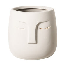 Load image into Gallery viewer, Ceramic Face Pots
